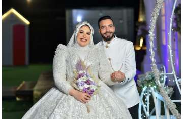زفاف محمود زكى وياسمين شاكر