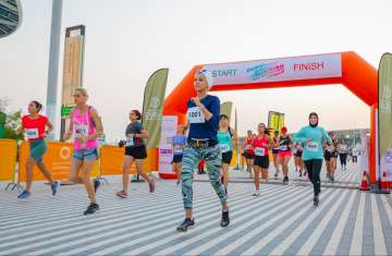 Over 300 runners compete in first stage of Dubai Women Running Challenge