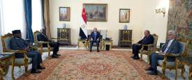 استقبال السيسي لموسى فقيه