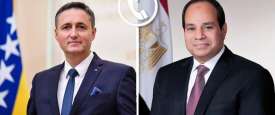 السيسي ورئيس البوسنة