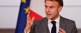 الرئيس الفرنسي إيمانويل ماكرون