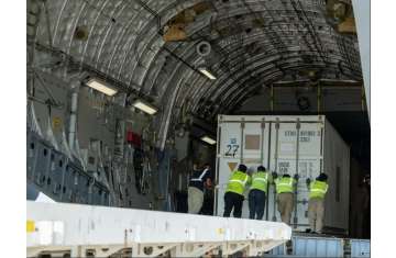 UAE sends further five planes carrying equipment for Gaza field hospital