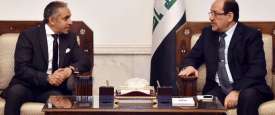 المالكي والسفير المصري
