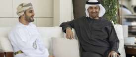 رئيس الإمارات وذي يزن بن هيثم
