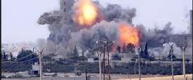 انفجار قوي قرب مصانع تكرير النفط