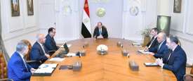 اجتماع السيسي مع رئيس الشركة