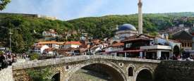 Stone Bridge in Prizren, Kosovo