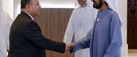 محمد بن راشد ومحمد معيط