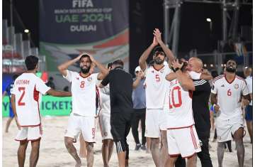 المنتخب الإماراتي للكرة الشاطئية