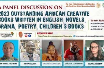  A Panel Discussion: 2023 Outstanding African Creative Books
