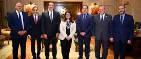لقاء رجال الأعمال مع وزيرة الهجرة