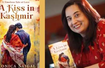 Monica Saigal and her latest novel, A Kiss In Kashmir