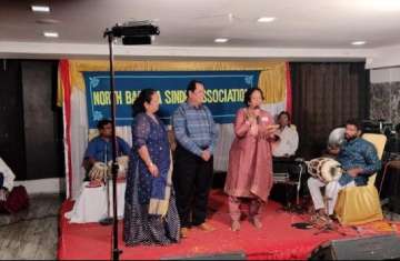 Mr. and Mrs. Prakash Khilnani at Cheti Chand program in Vadodara (File Photo)
