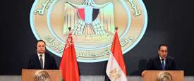رئيسا وزراء مصر وبيلاروسيا