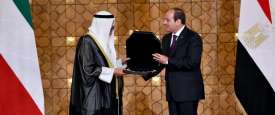 السيسي وأمير الكويت