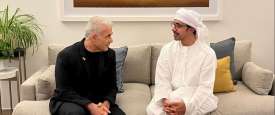 عبدالله بن زايد ويائير لابيد