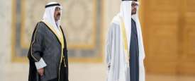 رئيس الإمارات وأمير الكويت