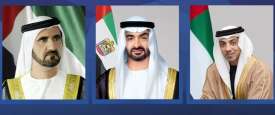 رئيس الإمارات ونائباه