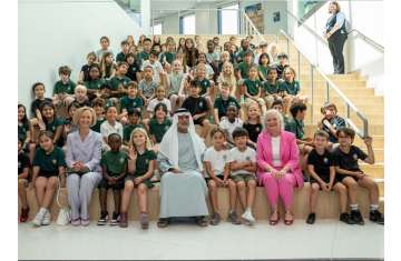 Sheikh Nahyan bin Mubarak inaugurates American Community School