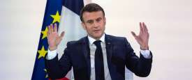 الرئيس الفرنسي إيمانويل ماكرون