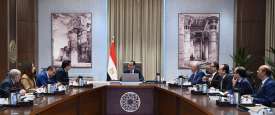 لقاء مصطفى مدبولي مع الوزير اللبناني