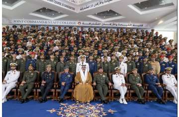 Khaled bin Mohamed bin Zayed attends graduation ceremony