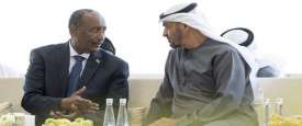 محمد بن زايد وعبدالفتاح البرهان