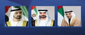 رئيس الإمارات ونائباه