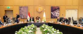 اجتماع المحافظين مع وزيرة البيئة