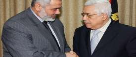 محمود عباس وإسماعيل هنية