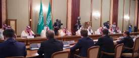 مباحثات العاهل السعودي في روسيا 