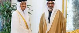  لقاء الشيخ محمد بن عبد الرحمن و الشيخ خالد بن محمد بن زايد