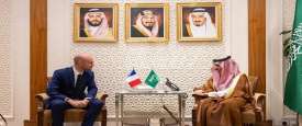 وزيرا خارجية السعودية وفرنسا