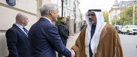 ولي عهد أبوظبي في النرويج