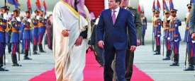 الرئيس السيسي ومحمد بن سلمان