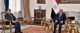 لقاء السيسي ووزير خارجية إسبانيا