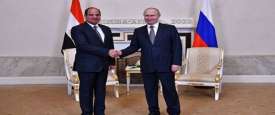  اللقاء المنتظر بين الرئيس المصري ونظيره الروسي