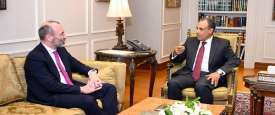 الوزير المصري والمسؤول الأوروبي