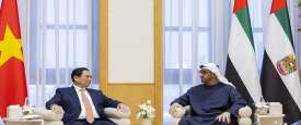 الشيخ محمد بن زايد وفام مينه تشينه