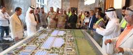 تفقد الوفد الإماراتي للمحطة