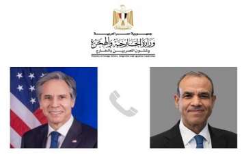 وزيرا الخارجية المصري والأمريكي