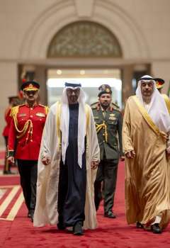 UAE President concludes state visit to Kuwait