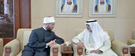 وزير التسامح الإماراتي ووزير الأوقاف المصري