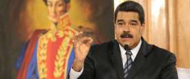 الرئيس الفنزويلي نيكولاس مادورو
