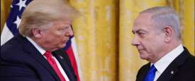 الرئيس الأمريكي المنتخب و رئيس وزراء الاحتلال الإسرائيلي