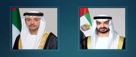 سمو الشيخ محمد بن زايد و الشيخ هزاع بن زايد