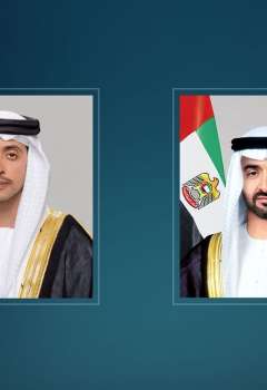 UAE President and Hazza bin Zayed