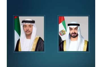 UAE President and Hazza bin Zayed