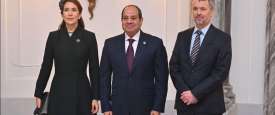ملك الدنمارك والسيسي
