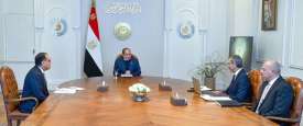 اجتماع السيسي مع وزير الاتصالات